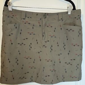 Green Eddie Bauer Hiking Skort